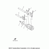 Схема вузла: Вал перемикання Yamaha TTR125 TT-R125
