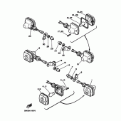 Схема узла: Поворотники Yamaha DT125 DT125R