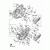 Схема вузла: Картер двигуна Yamaha WR450F