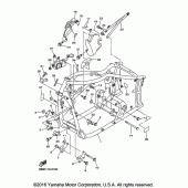 Схема вузла: Рама Yamaha XVS650 V-Star Custom