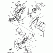 Схема узла: Впускная система Yamaha DT125 DT125