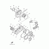 Схема вузла: Кришки картера 2 Yamaha XP500 T-MAX