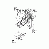 Схема узла: Крыло Yamaha YZF750 YZF750