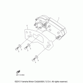 Схема узла: Панель приборов Yamaha FZ6 FZ6R