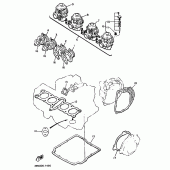 Схема вузла: Опція (ENGINE) Yamaha XJ600 Diversion (S-TYPE)