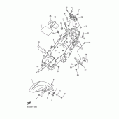 Схема узла: Крыло Yamaha YZF-R6/ YZF600 R6