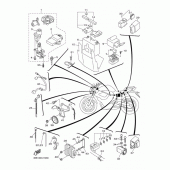 Схема вузла: Електроустаткування 2 Yamaha XJ6 XJ6-N (Naked, ABS)