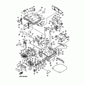 Схема узла: Travel bag Yamaha XVZ1300 Royal Star Venture