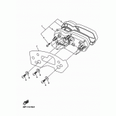 Схема вузла: Панель приладів Yamaha XJ6 Diversion (S-TYPE)