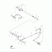 Схема вузла: Вал перемикання Yamaha FZ8 FZ8 FAZER (ABS)