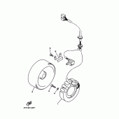 Схема вузла: Генератор Yamaha TDM850