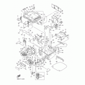 Схема узла: Travel bag Yamaha XVZ1300 Royal Star Venture S