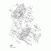 Схема вузла: Картер двигуна Yamaha WR250 WR250F