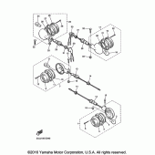 Схема узла: Поворотники Yamaha XV250 V-Star