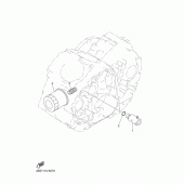 Схема вузла: Олійний фільтр Yamaha XVS950 XV950 Racer