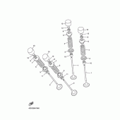 Схема узла: Клапан Yamaha YZF-R1 R1