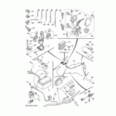 Схема вузла: Електроустаткування 1 Yamaha XP500 T-MAX