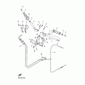 Схема узла: Руль и Тросики Yamaha YZF-R1 R1