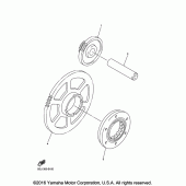 Схема вузла: Привід стартера Yamaha FZ6 FZ6R