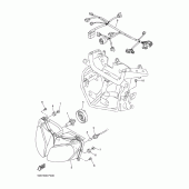 Схема узла: Фара Yamaha FZ1 FZ1 FAZER (S-TYPE ABS)