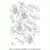 Схема вузла: Карбюратор Yamaha YZF600R Thundercat