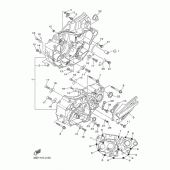 Схема вузла: Картер двигуна Yamaha YZ450F YZ450F