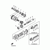 Схема узла: Промежуточная передача Yamaha XVS1100 Drag Star Classic
