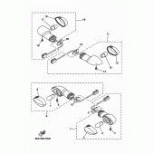 Схема вузла: Поворотники Yamaha MT07/MTT690 MT-07 Tracer