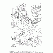Схема вузла: Впускна система Yamaha XVS1100 V-Star Classic