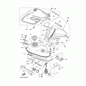 Схема узла: Топливный бак Yamaha XT250 Serow