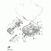 Схема узла: Масляный фильтр Yamaha XJ900 Diversion