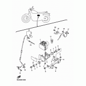 Схема вузла: Електроустаткування 3 Yamaha XVS950 SCR950