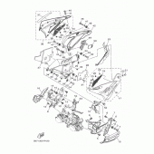 Схема вузла: Cowling 3 Yamaha FZ10/MTN1000 MT-10