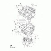 Схема узла: Картер двигателя Yamaha FZ1 FZ1 FAZER (Naked, ABS)