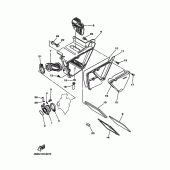 Схема вузла: Впускна система Yamaha XT225 XT225