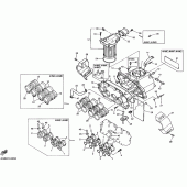 Схема вузла: Впускна система Yamaha XJR400