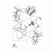 Схема вузла: Фара Yamaha MT07/MTT690 MT-07