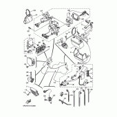 Схема вузла: Електроустаткування 1 Yamaha YP400 Grand Majesty