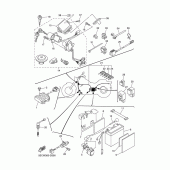 Схема вузла: Електроустаткування 1 Yamaha XVS650 Drag Star Classic