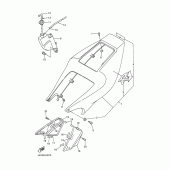 Схема вузла: Бічна кришка Yamaha YZF-R1 R1