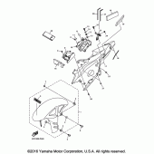 Схема вузла: Крило Yamaha YZF-R1 R1S Limited Edition