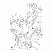 Схема узла: Рама Yamaha FZ6 FZ6 FAZER S2