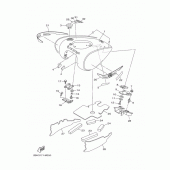 Схема узла: Топливный бак Yamaha XV1900 Stratoliner S
