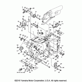 Схема вузла: Рама Yamaha XV1900 Raider