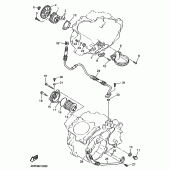 Схема вузла: Масляний насос Yamaha XT500