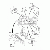 Схема вузла: Електроустаткування 1 Yamaha XJ6 Diversion (S-TYPE)