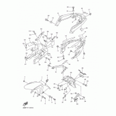 Схема узла: Крыло Yamaha FZ6 FZ6 FAZER S2