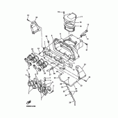 Схема вузла: Впускна система Yamaha FZS600 FAZER