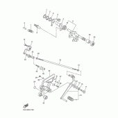 Схема узла: Вал переключения Yamaha FZ6 FZ6 FAZER