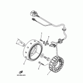 Схема вузла: Генератор Yamaha TDM900